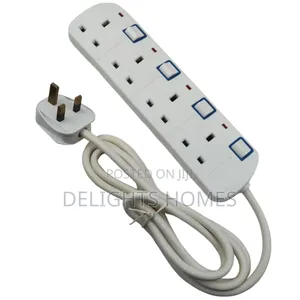 JSB Extension 6way With Surge Protection_stl
