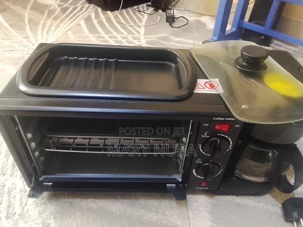 SOKANY 3-in-1 Breakfast Maker With Coffee Maker Oven - thumbnail 2