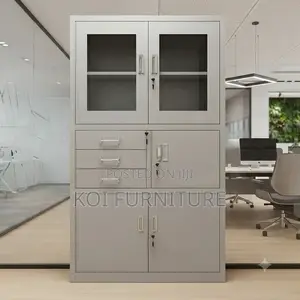Office Cabinet; Executive Steel Filing Cabinet With Locks