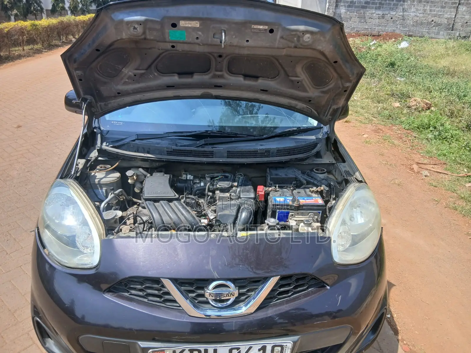Nissan March 2015 Purple