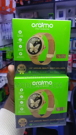 Oraimo Watch Muse 2 1.32" AMOLED Smart Watch