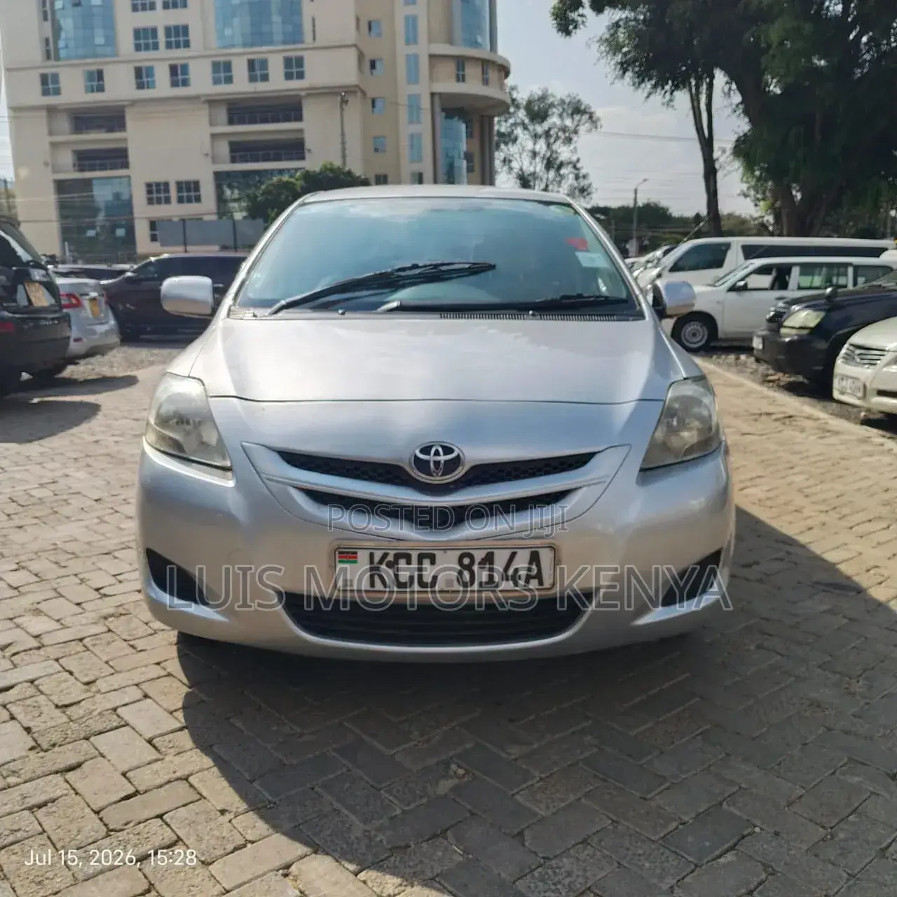 Toyota Belta 2007 Silver