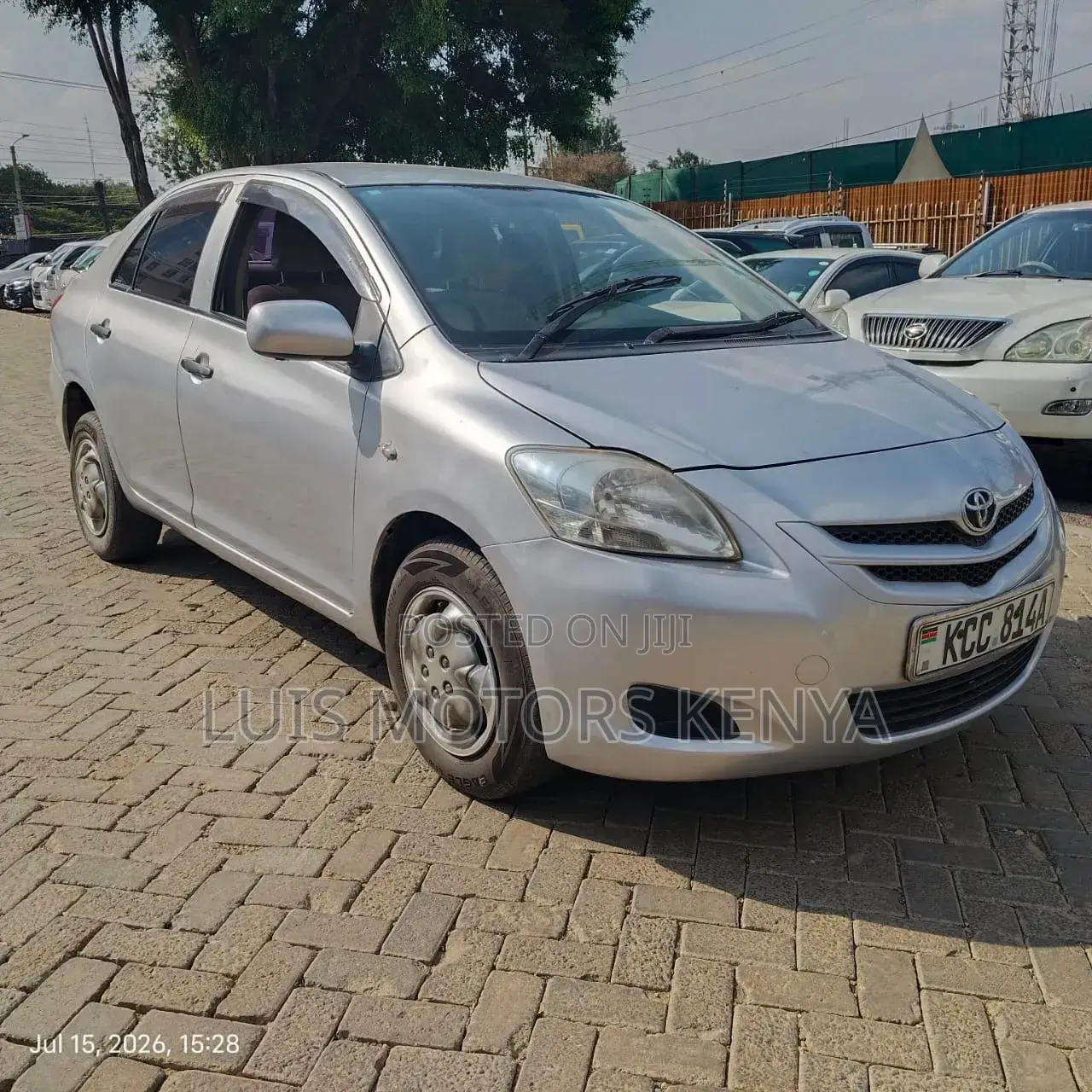 Toyota Belta 2007 Silver