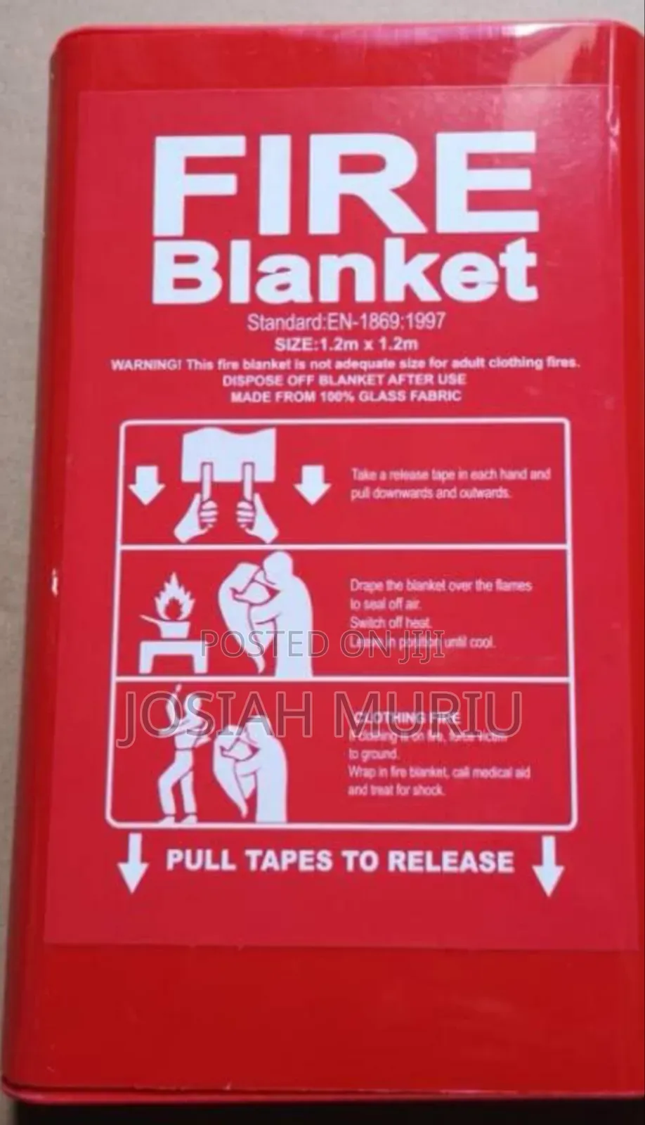 4 Feet Fire Blanket
