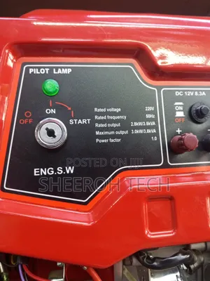 Pioneer Gasoline Generator 3.5kva