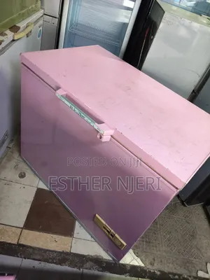 Ex UK Pink Deep Freezer