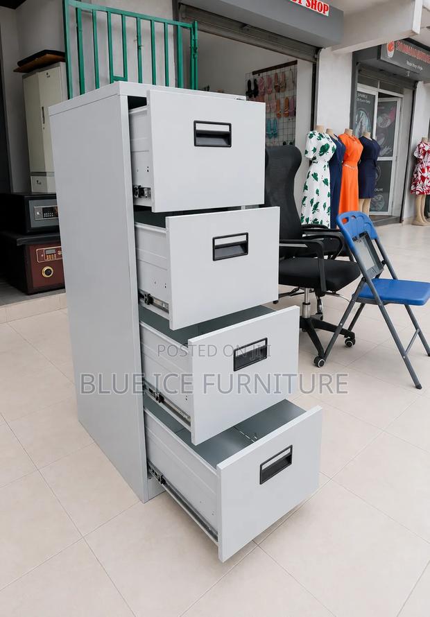 Heavy Duty Lockable 4Drawer Storing Cabinet - thumbnail 2