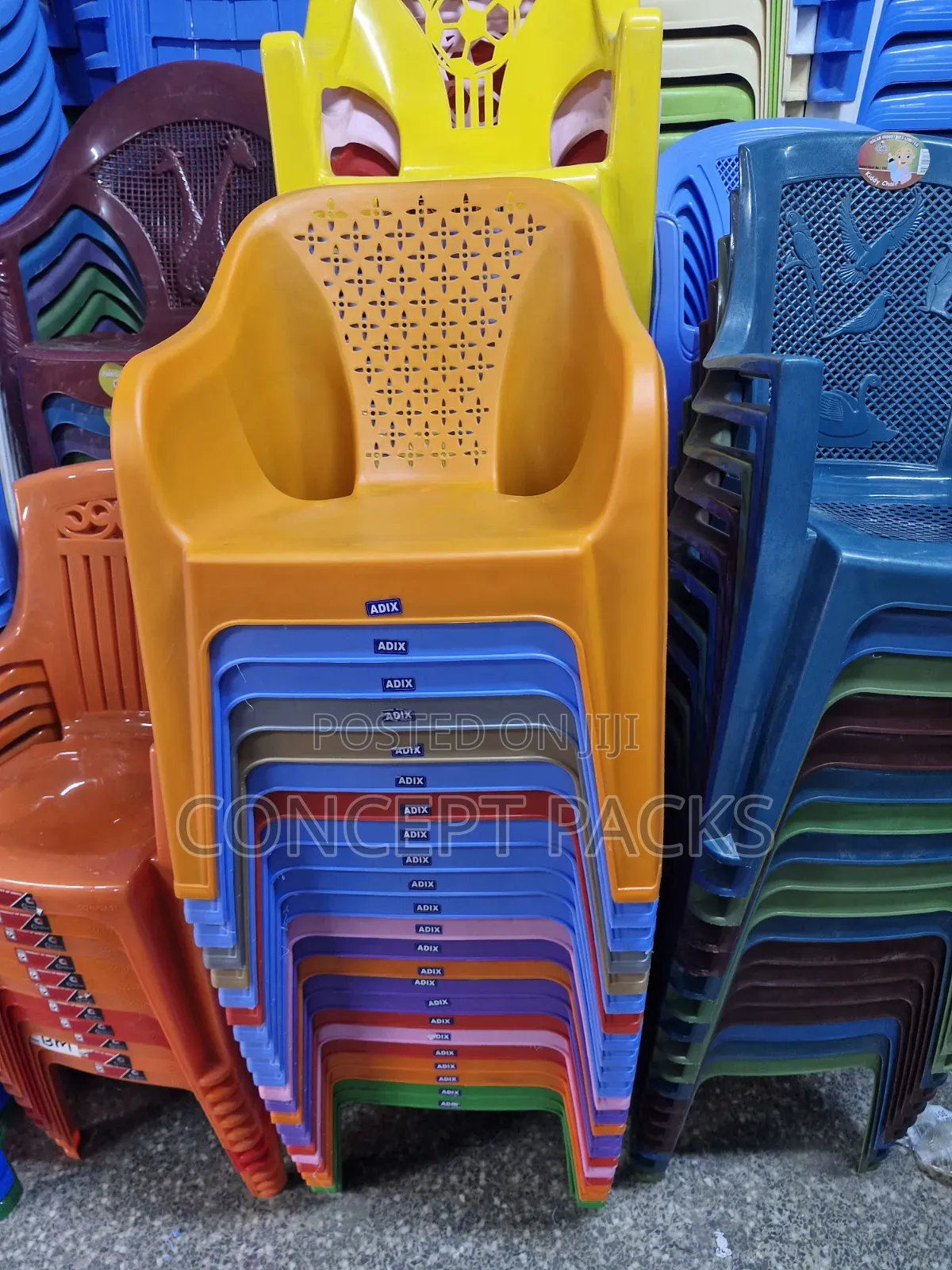 Adix Plastic Children Chairs.