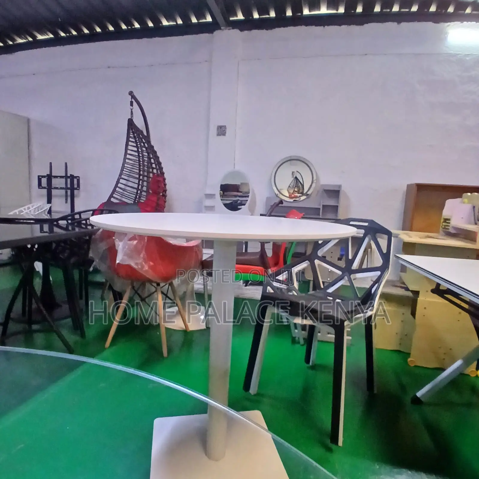 Dining Table: Dual Use Adjustable Round Table With Square Base