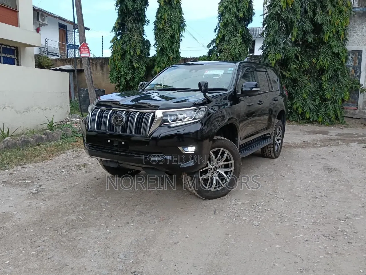 Toyota Land Cruiser Prado 2021 Matt Black