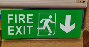 Fire Exit Sign