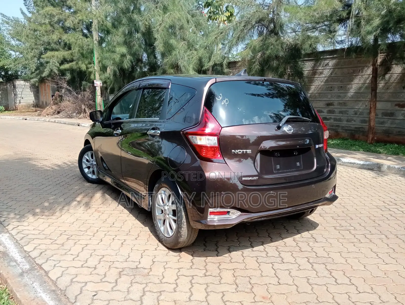 Nissan Note 2019 Burgundy