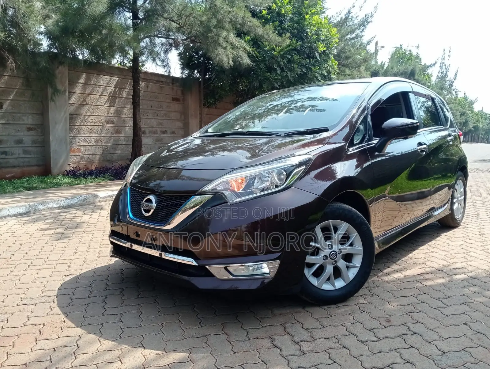 Nissan Note 2019 Burgundy