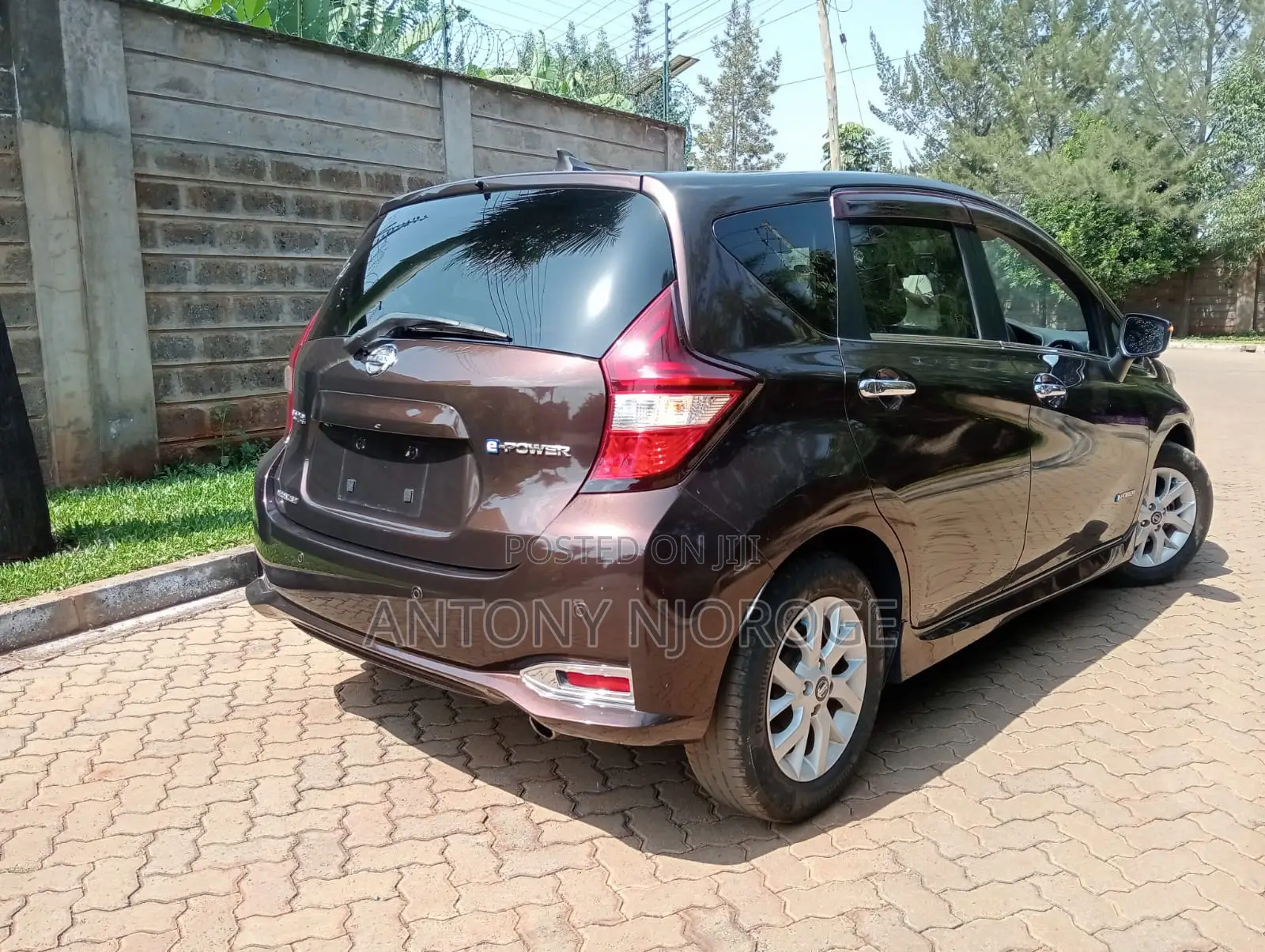 Nissan Note 2019 Burgundy