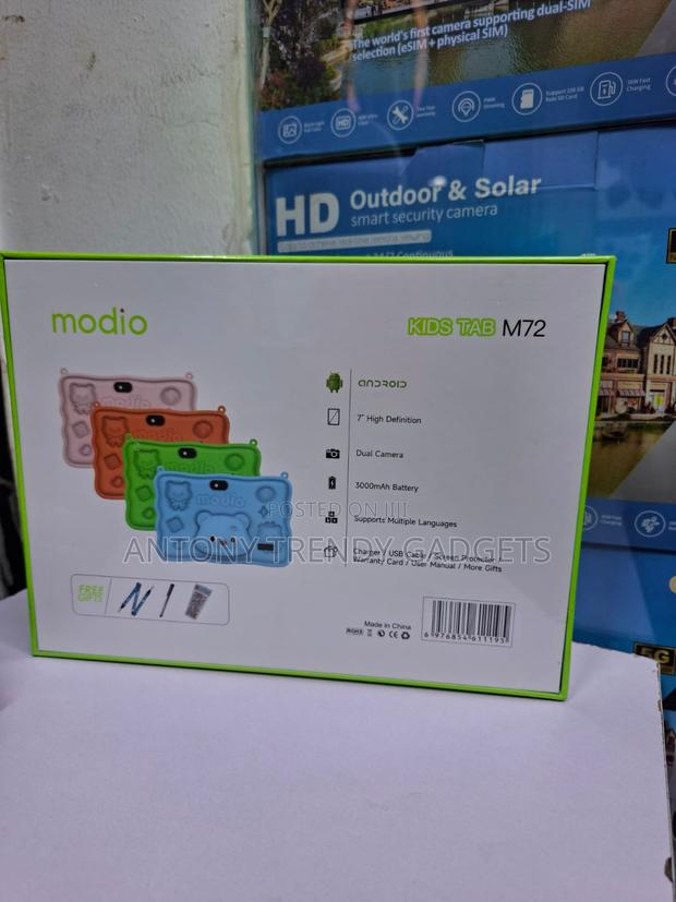 Modio M72 Android Kids Tablet 256GB With Protective Case - thumbnail 3