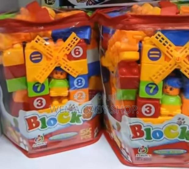 58PCS Jumbo Educational Building Blocks – Fun Meets Learning! - thumbnail 4