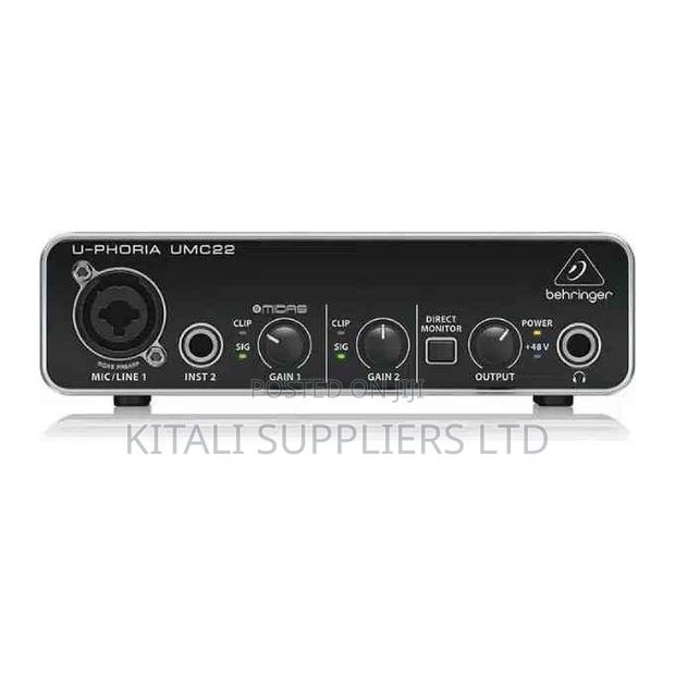 Behringer UMC22 USB Audio Interface
