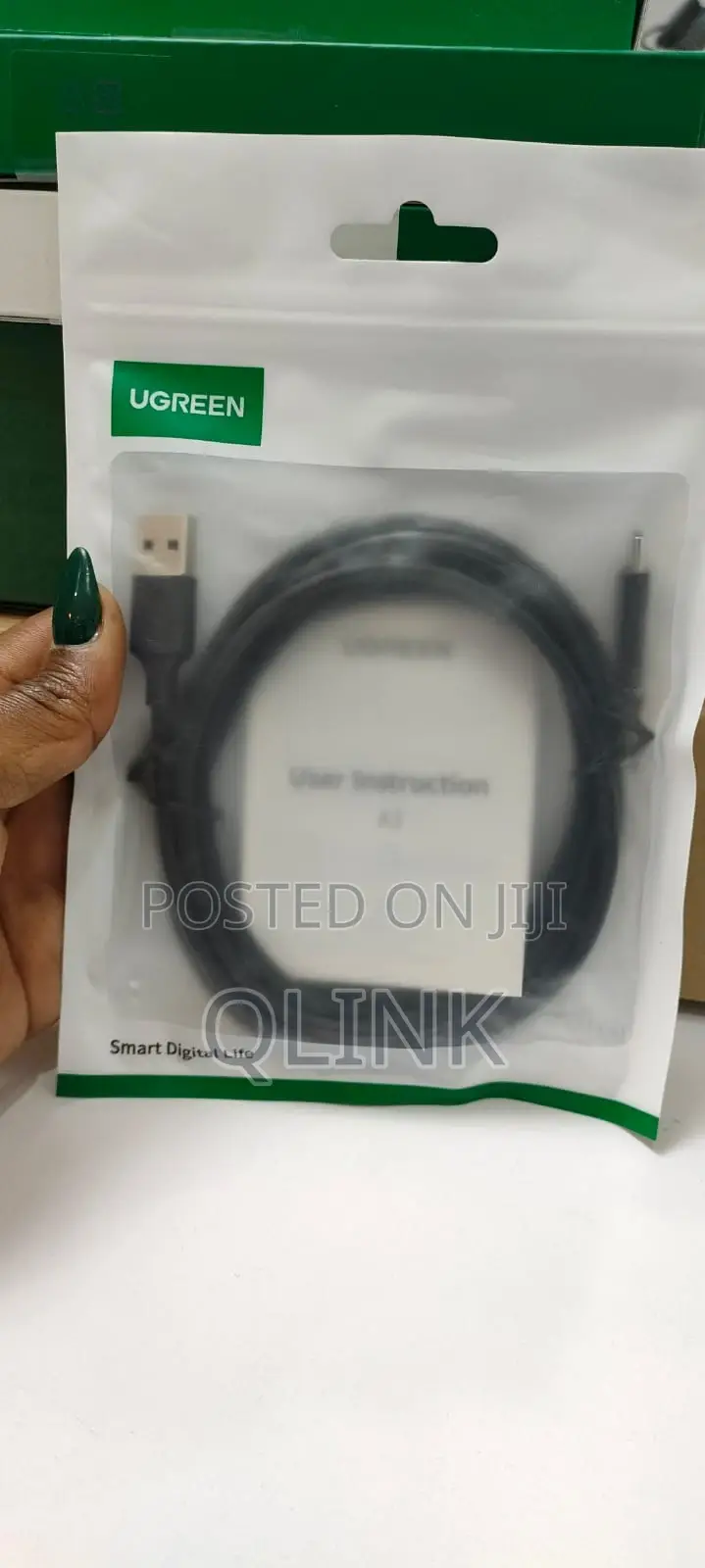 UGREEN USB 3.0 a Male to Type C Male Cable Nickel Plating 1m, US184