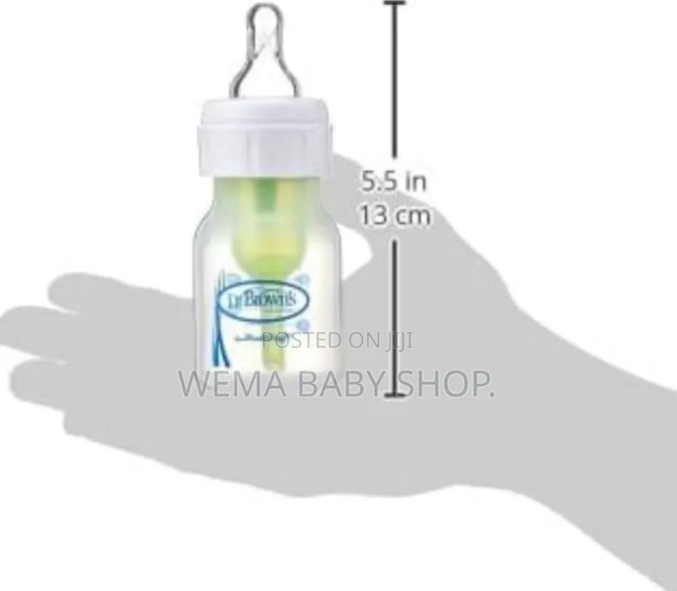 Dr. Brown's 60ml Anti-Colic Baby Feeding Bottle (Newborn)