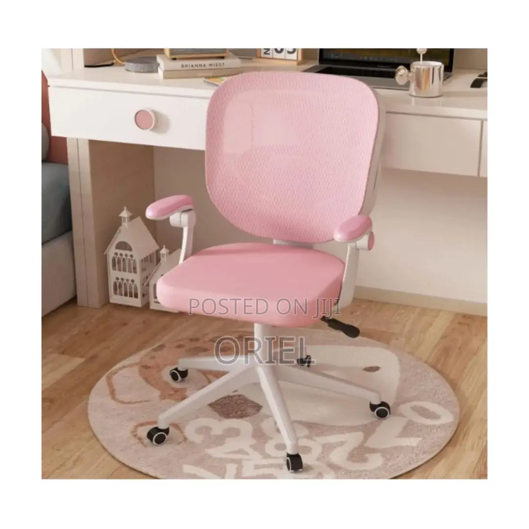 Office Chair : Pink Kids Study Desk Chair
