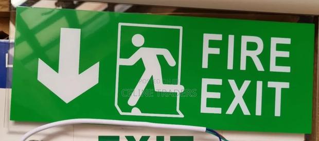 Fire Exit Sign for Building