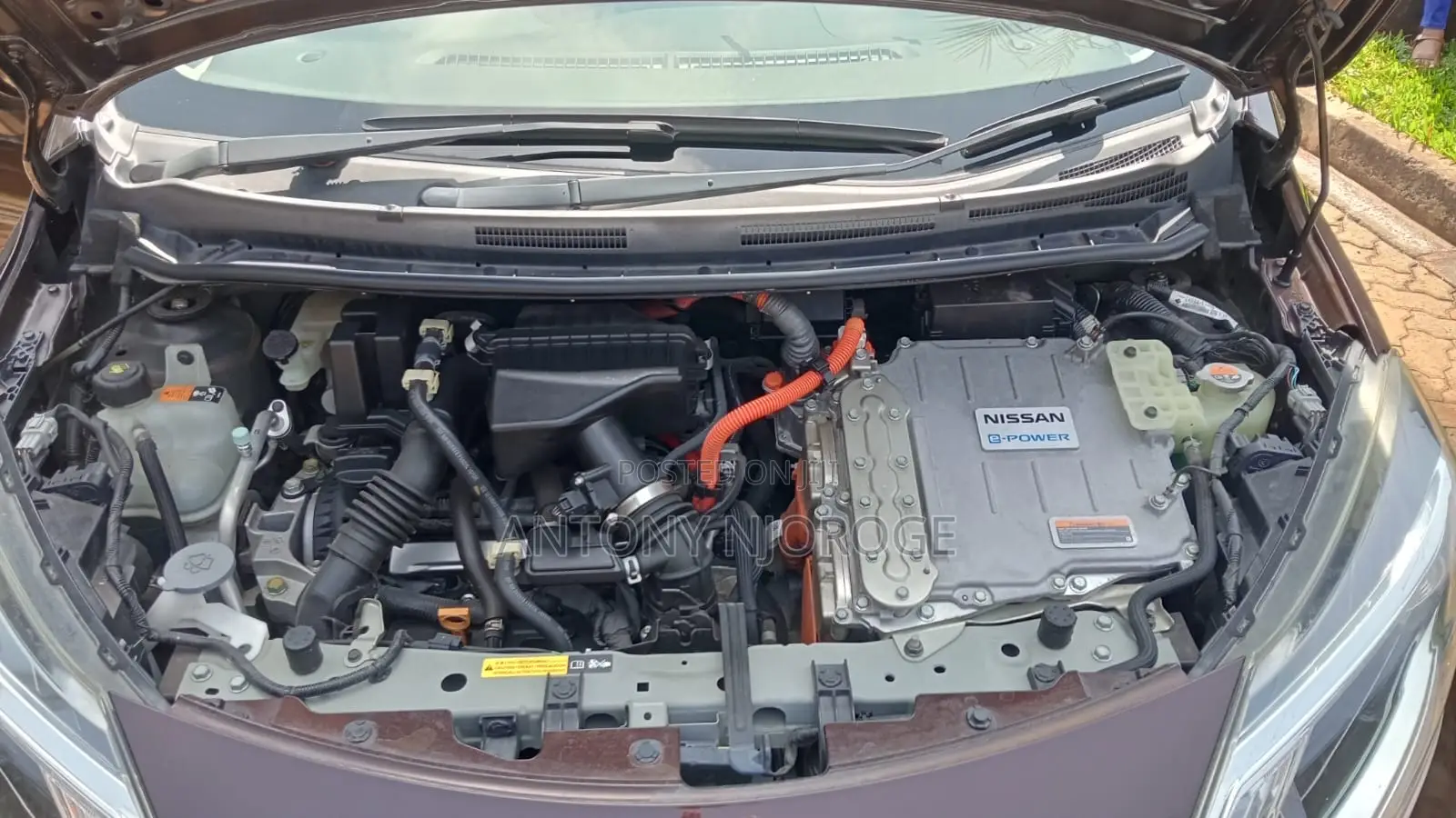 Nissan Note 2019 Burgundy