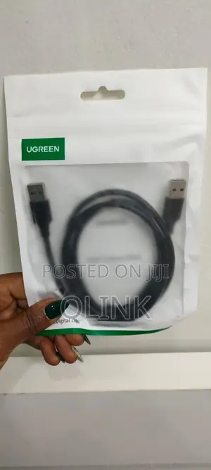 UGREEN USB 2.0 a Male to a Male Cable 1m (Black)