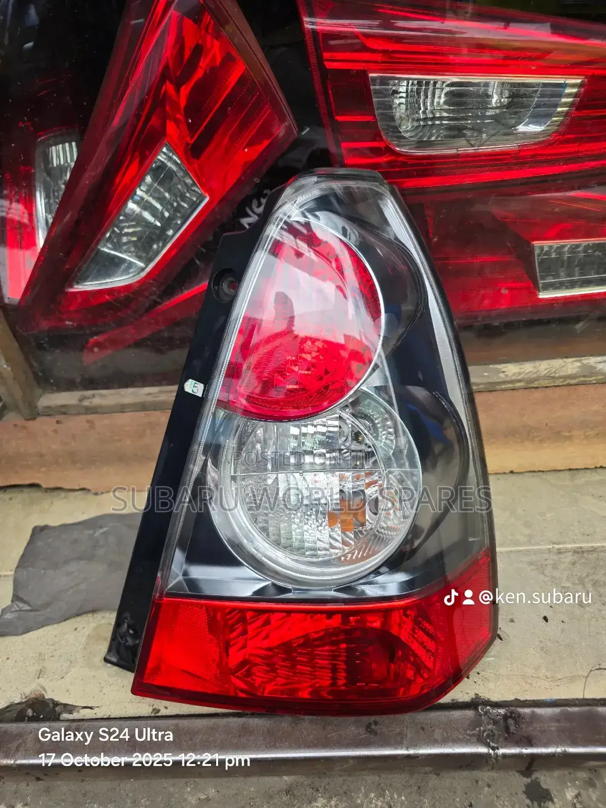Subaru Sg5 Black Tail Light