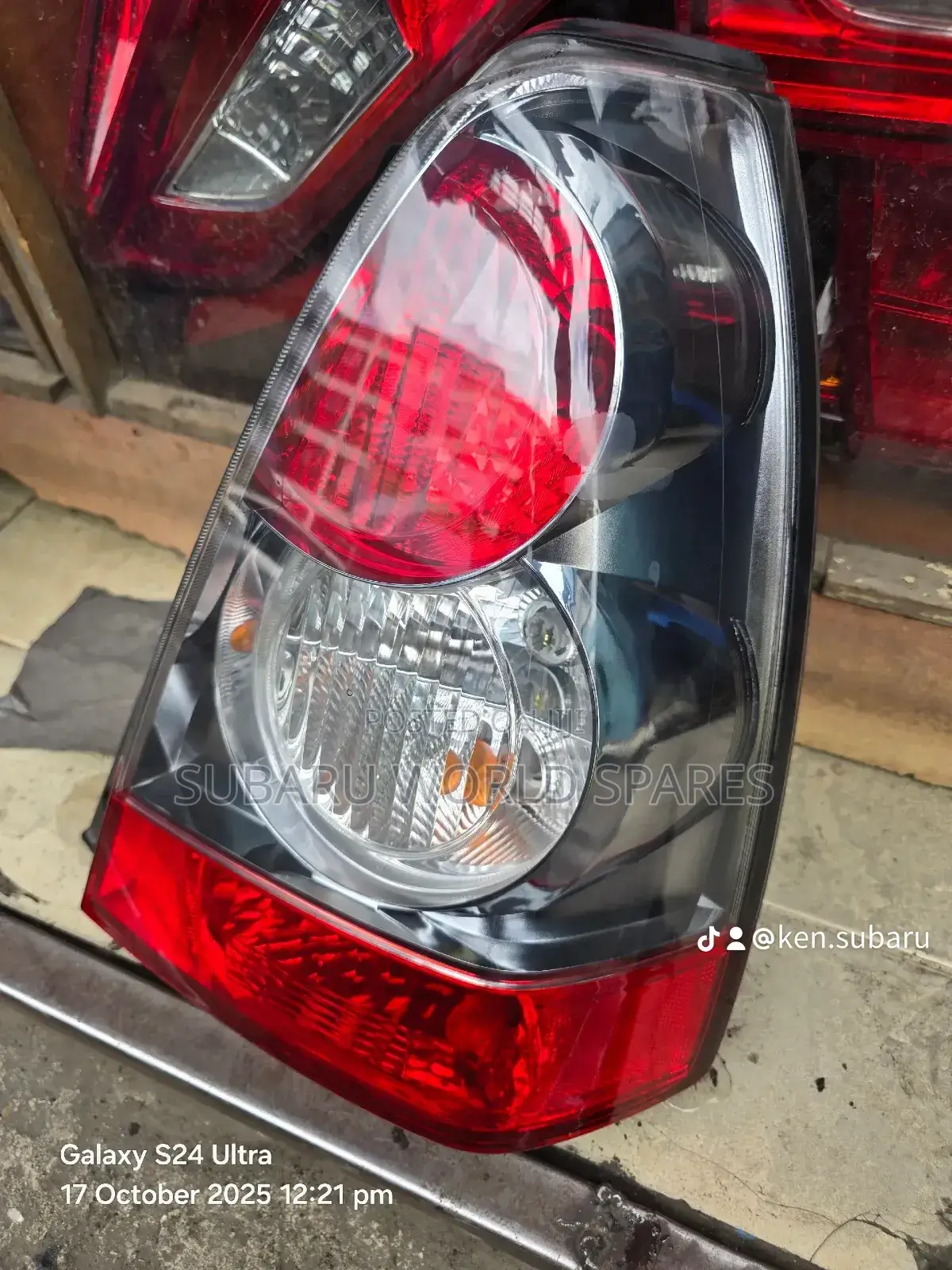 Subaru Sg5 Black Tail Light