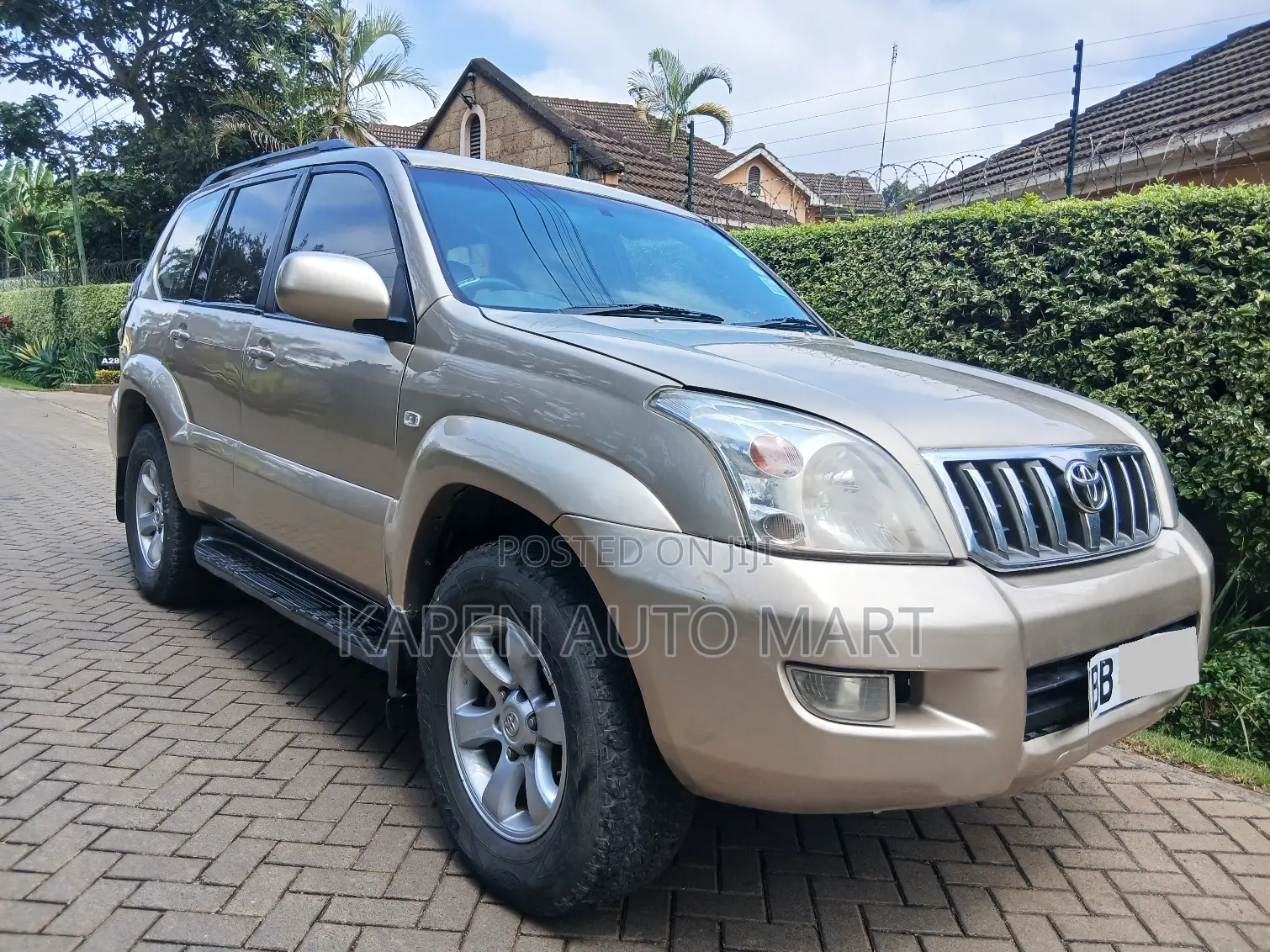 Toyota Land Cruiser Prado 3.0 D-4D 5dr 2008 Gold