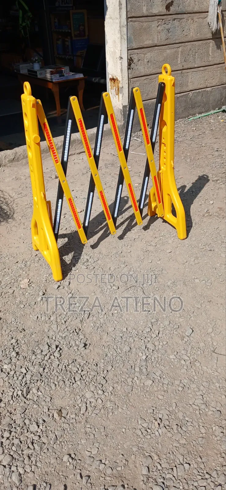 Portable Traffic Safety Barrier