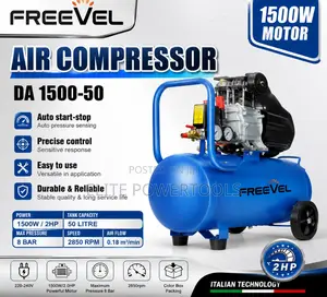 Freevel 50l 2hp Oil-Free Air Compressor 1500w