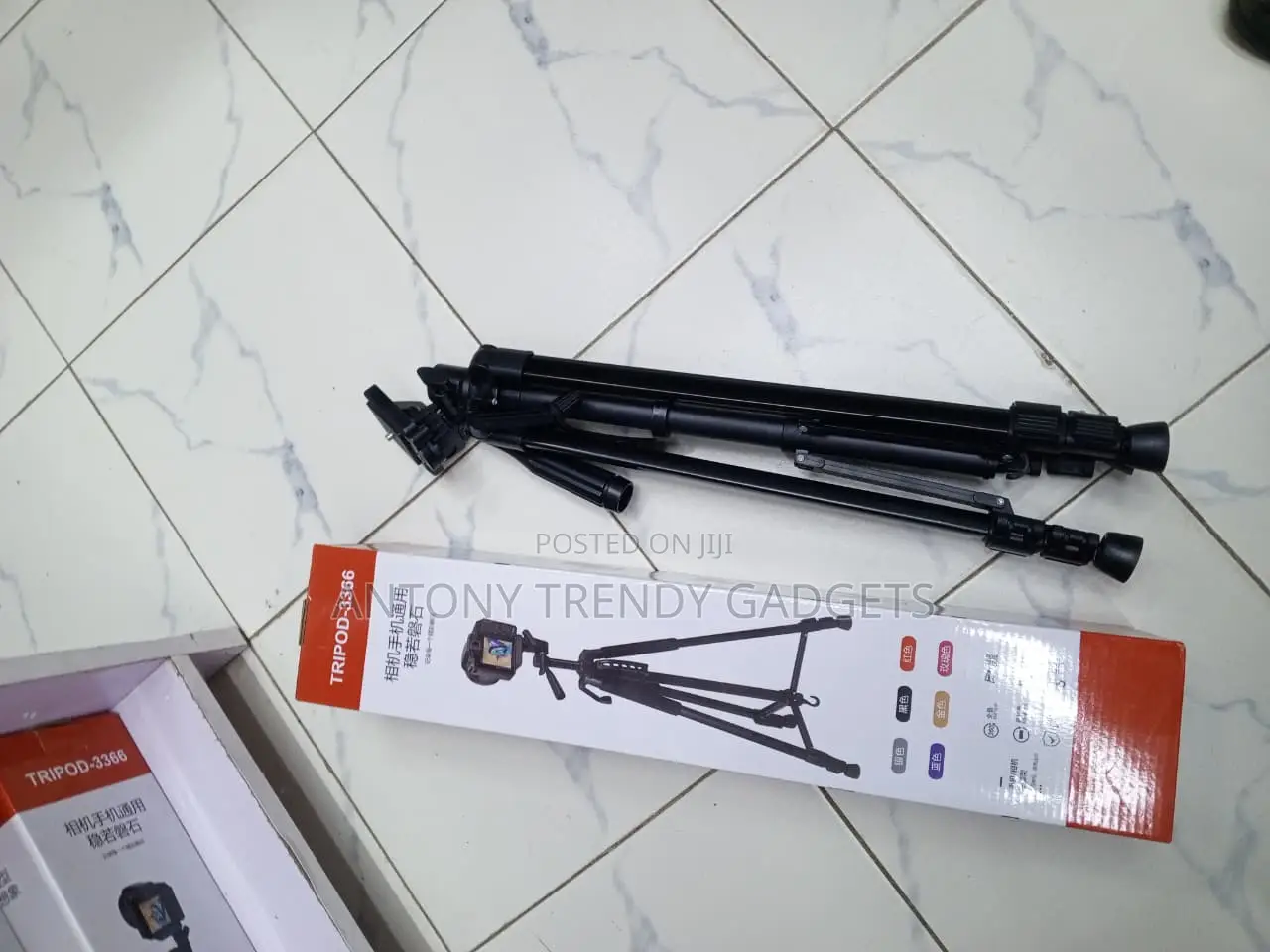 3366 Aluminum Tripod Stand for Photography Live Streaming