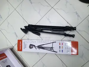 Tripod 3366 Phone Camera Stand With 3-Way Pan Head