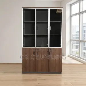 Wooden Filling 3-Door Cabinet