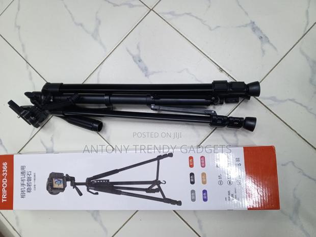 Professional 3366 Tripod Stand for Video Recording Photos - thumbnail 2