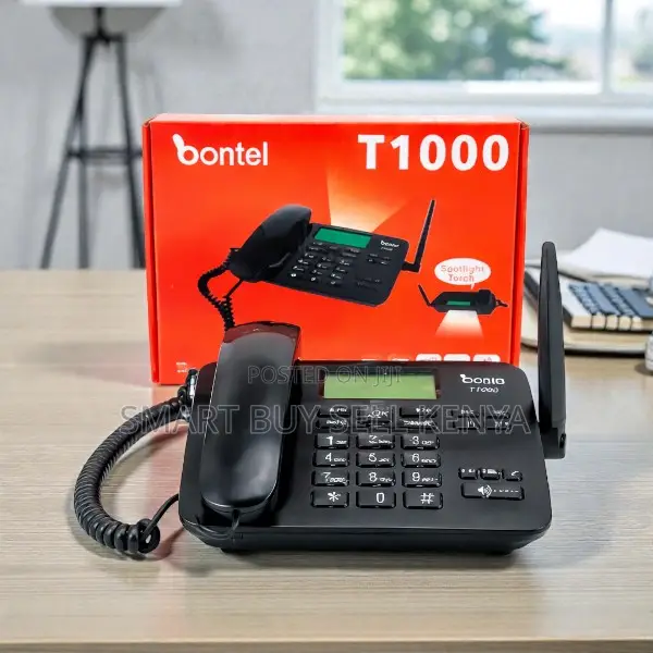 Bontel T1000 GSM Fixed Wireless Dual Sim Slot Home Office Desk Phone