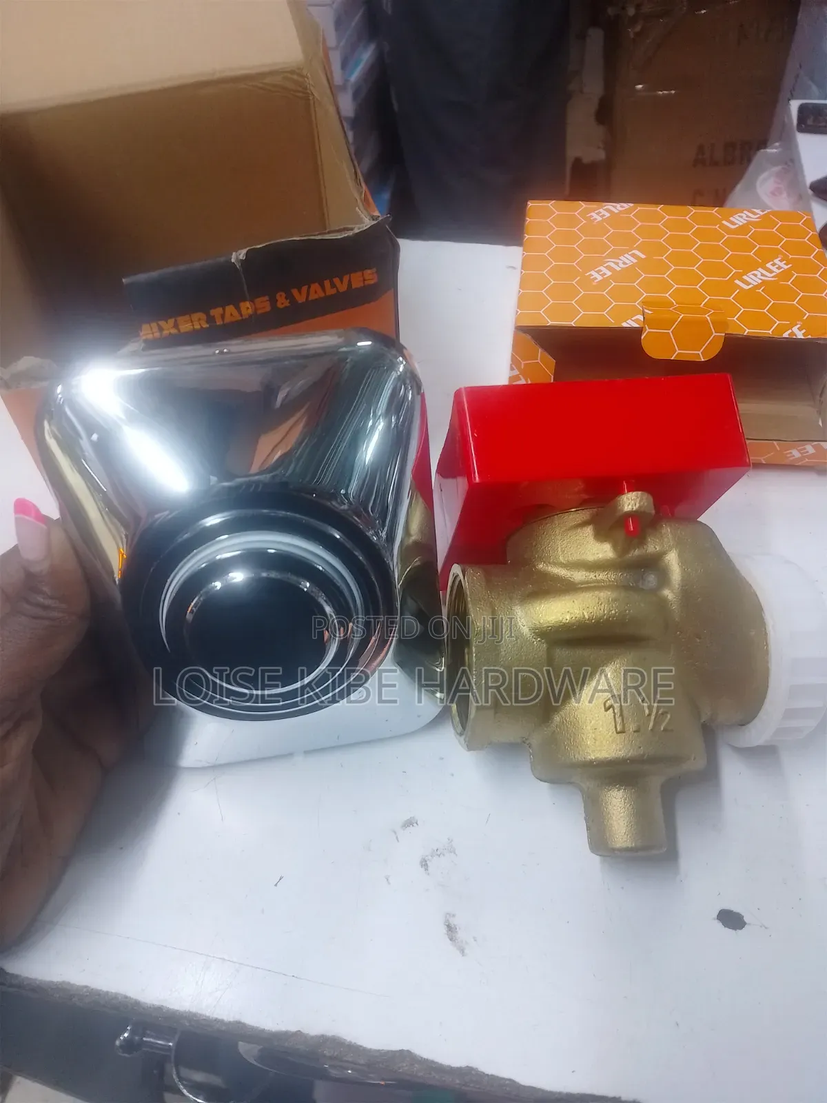 Concealed Flash Valve Available