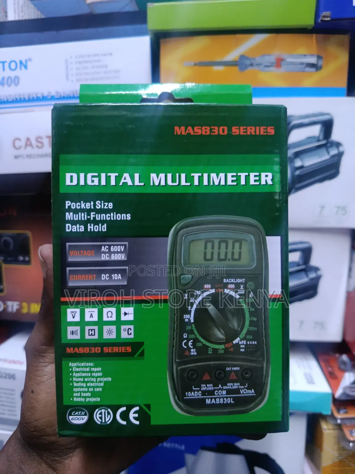 Digital Multimeter MaS830 Pocket Digital Meter