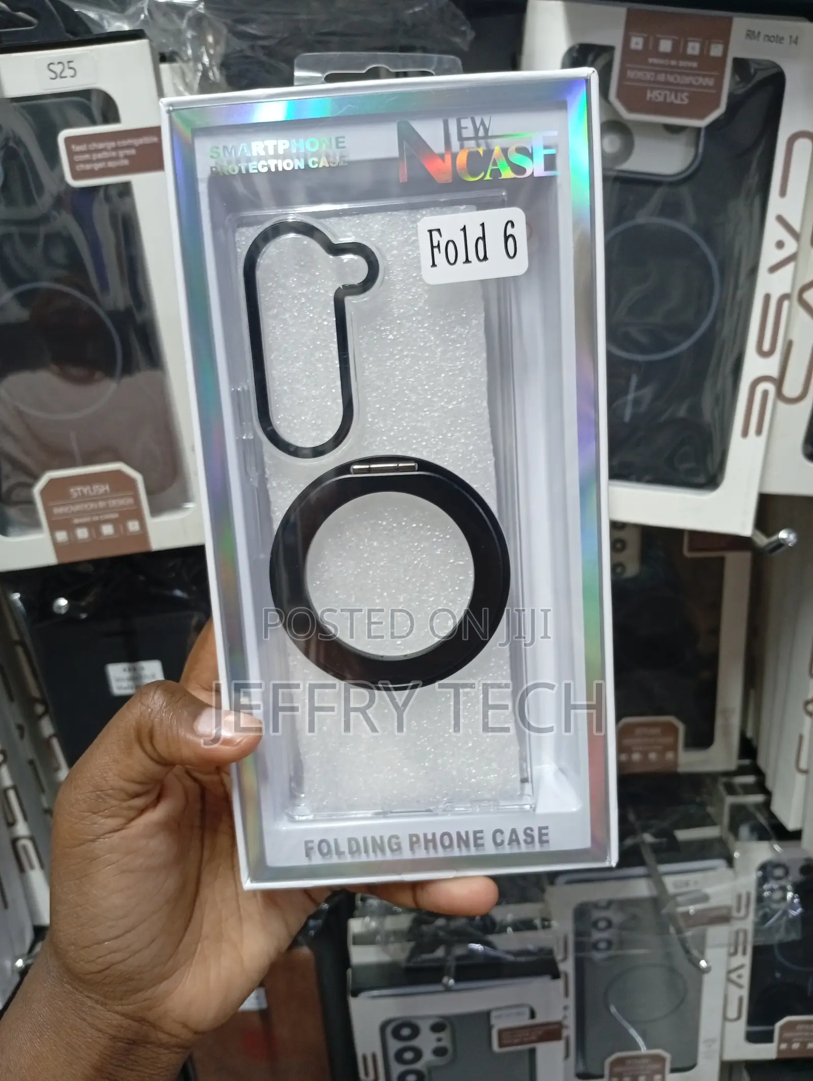 Samsung Galaxy Z Fold 6 Distinct Front and Back Frame Case