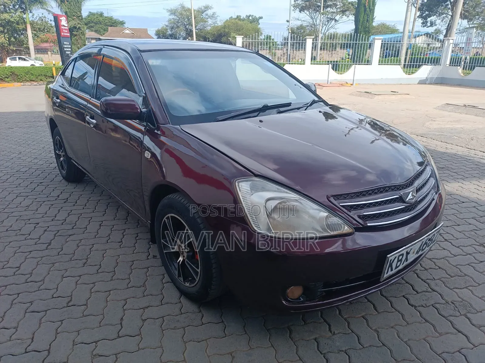 Toyota Allion 2007 Red