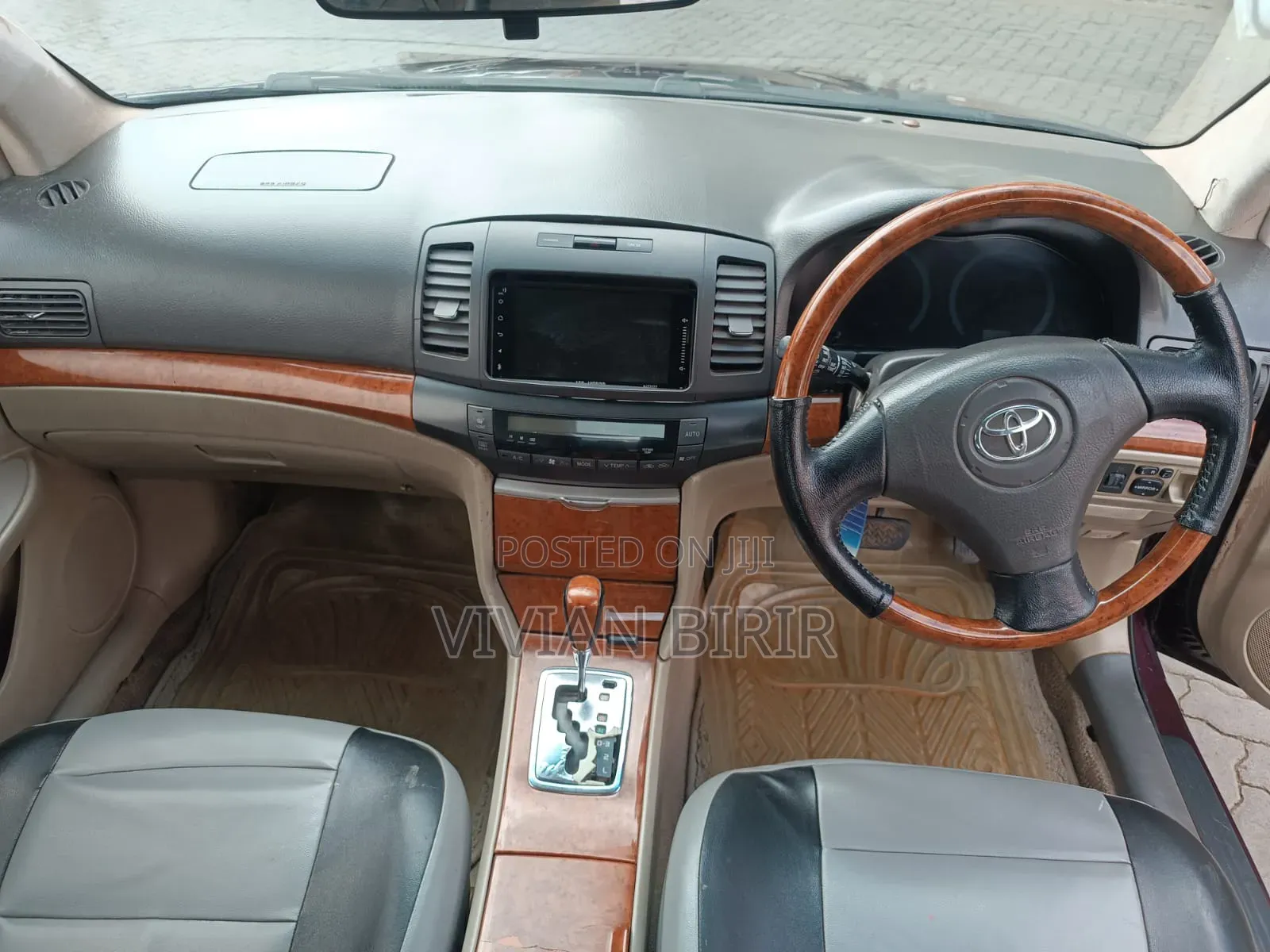 Toyota Allion 2007 Red