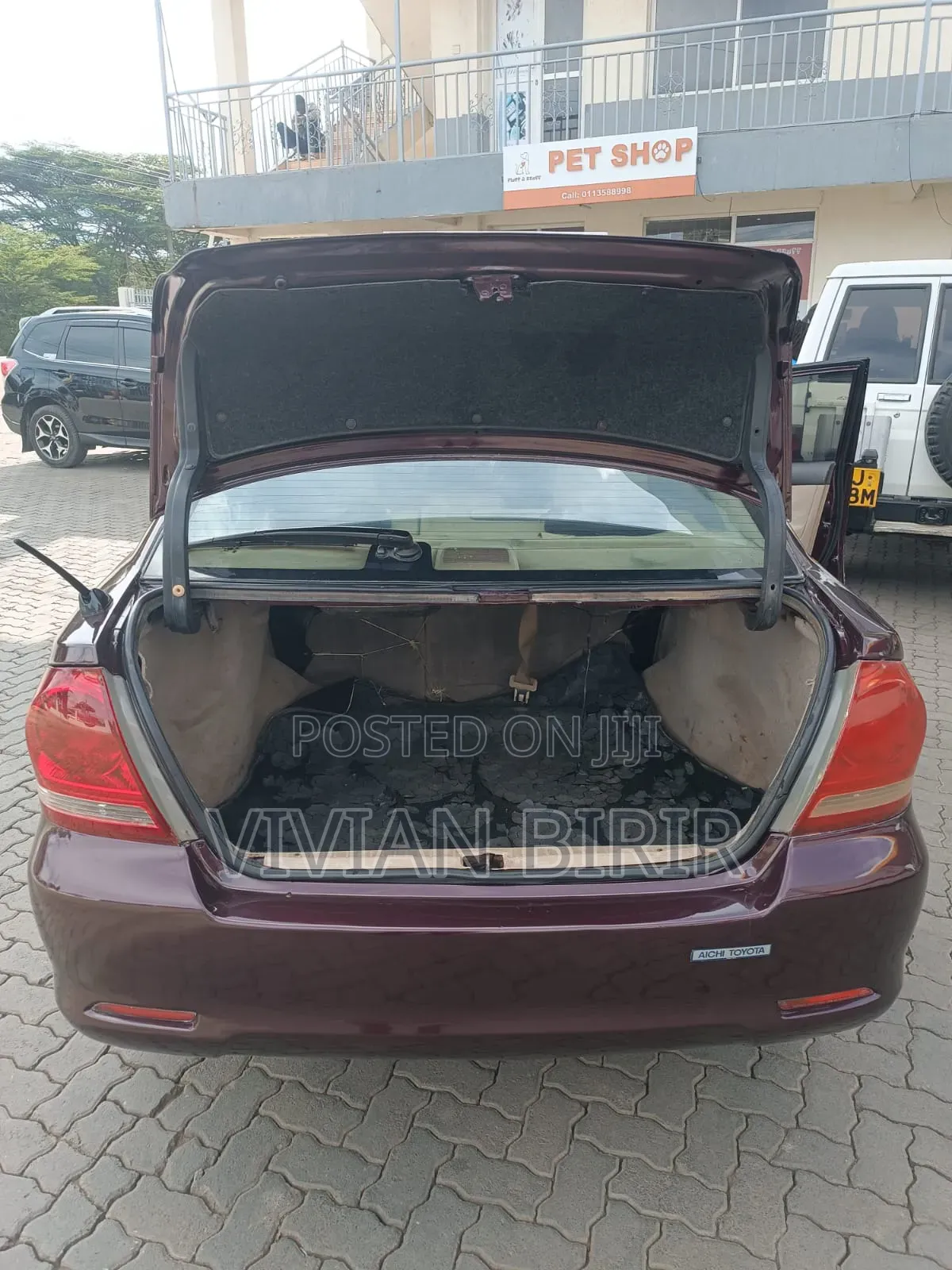 Toyota Allion 2007 Red