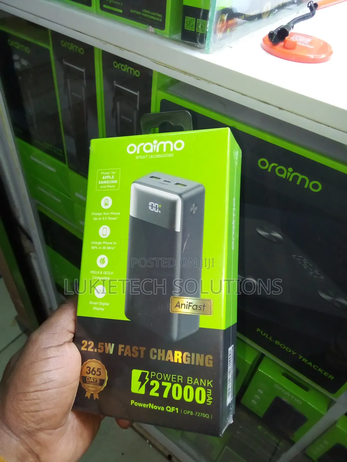27000 Oraimo Powerbank Legendary Performance