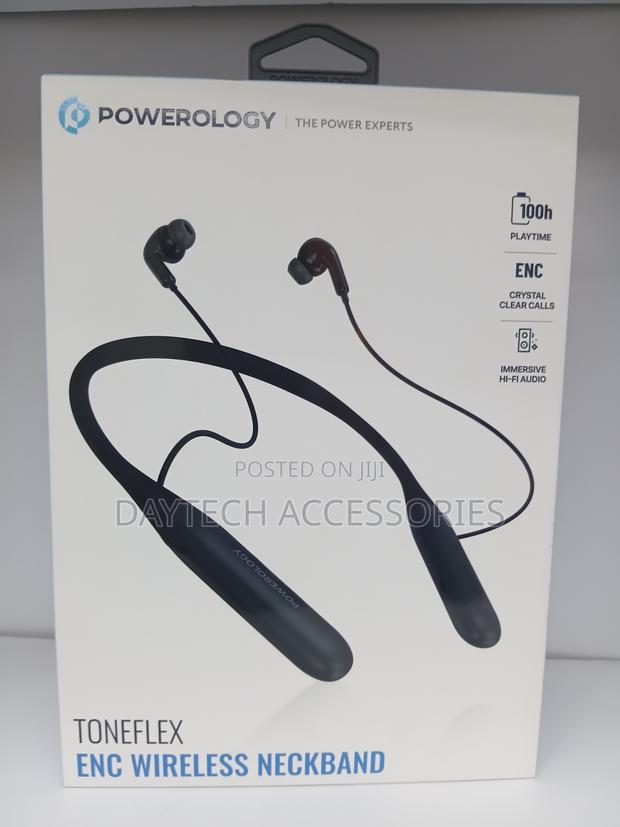 Powerology Toneflex Wireless Neckband Environmental Noise Cancellation - main view