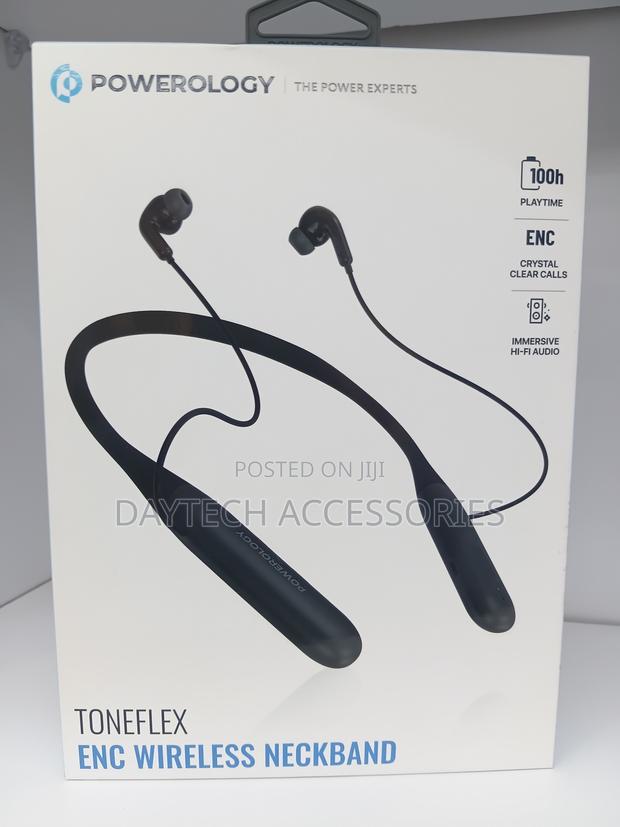 Powerology Toneflex Wireless Neckband Environmental Noise Cancellation - thumbnail 4