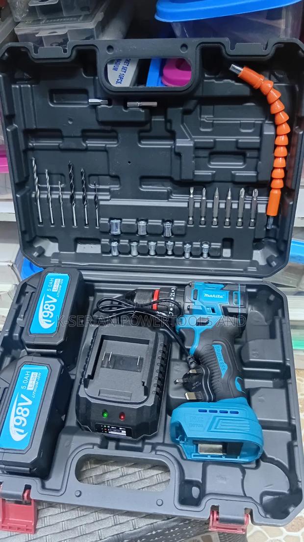 Makita Brushless Cordless Drill/198v Powerful Cordless Drill