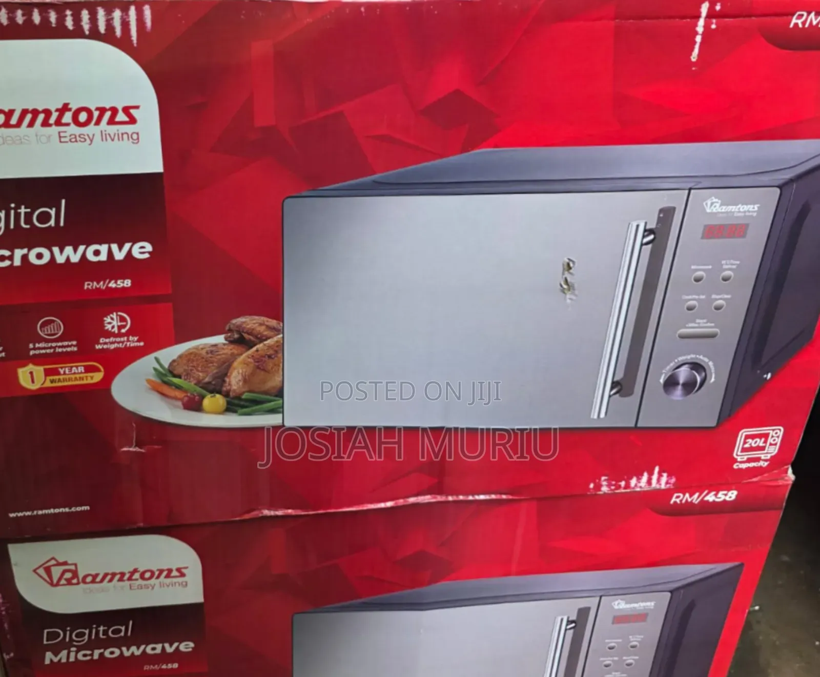 Ramtons Rm458 Semi Digital Microwave