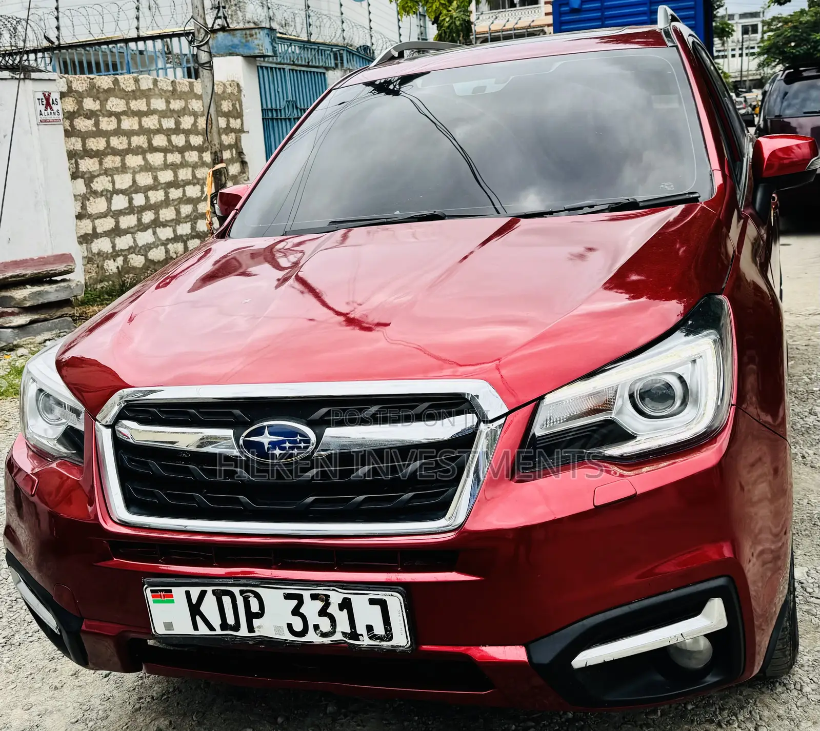 Subaru Forester 2016 Burgundy