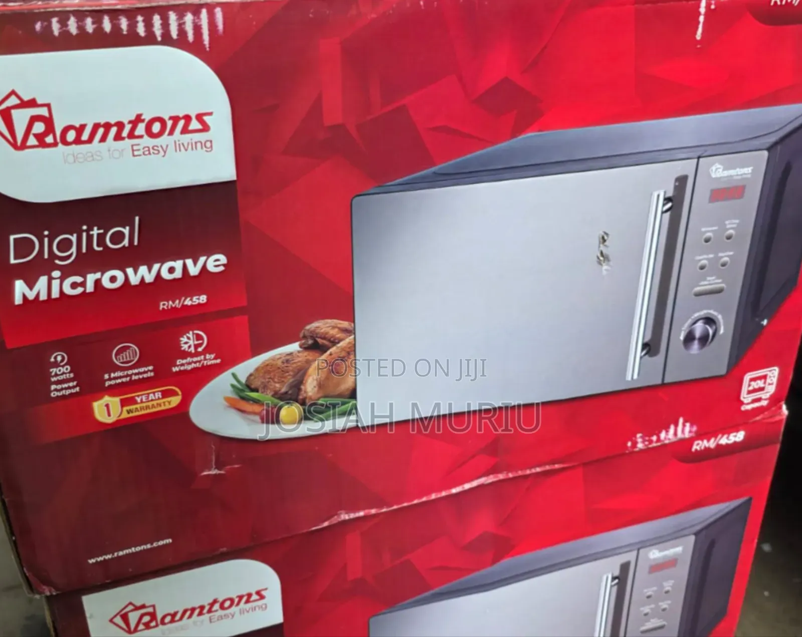 Ramtons RM458 20 Litres Microwave